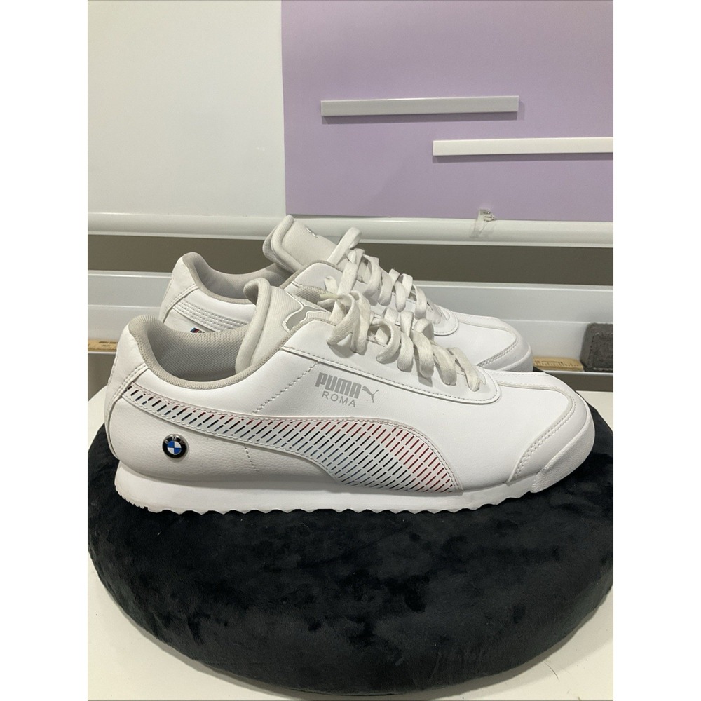 PUMA BMW Motorsport x Roma White Mens 12US 339929-02 - Picture 3 of 8